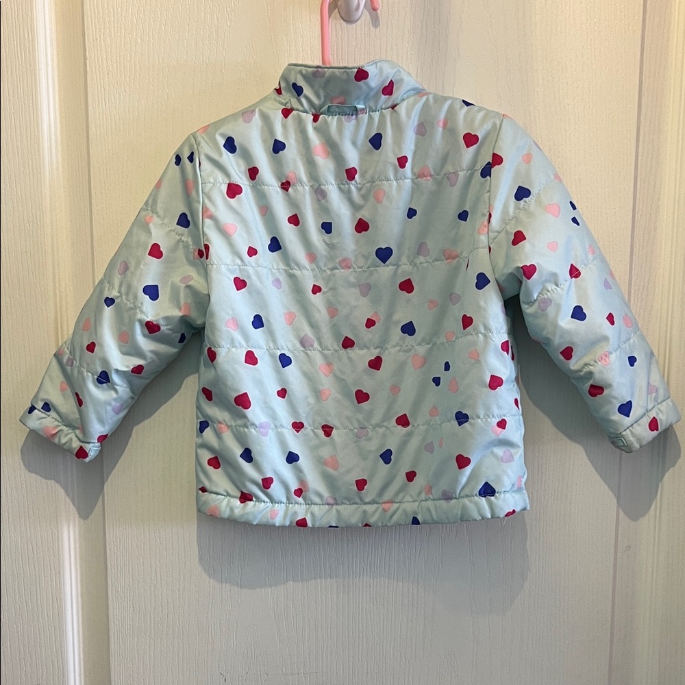 Kids Heart Pattern Jacket - Picture 3 of 3